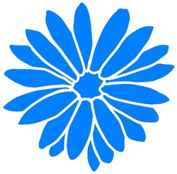 Dahlia Flower Clip Art N10
