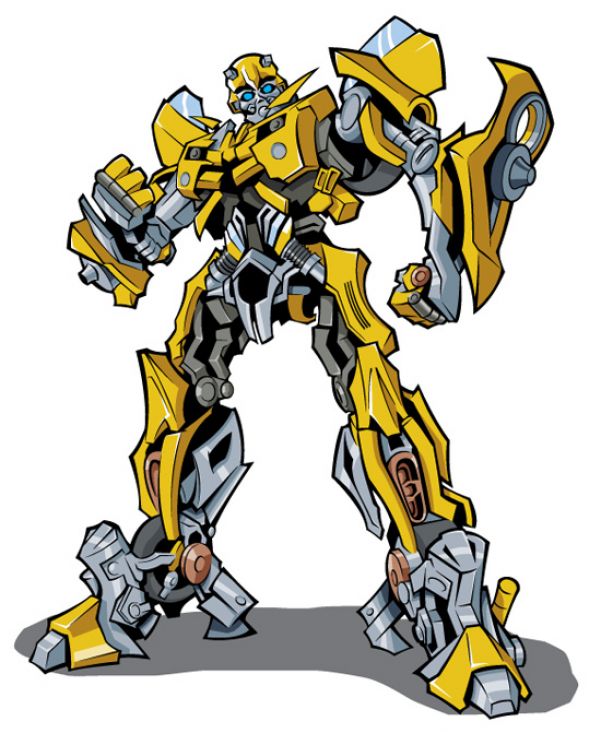 Bumblebee Transformer Clip Art N2 free image download