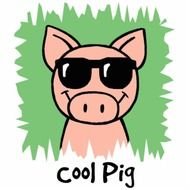 Cool Cartoon Pig Clip Art