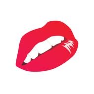 Red Lips Clip Art N25