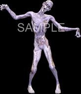 Spooky Halloween Zombie Corpse
