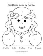 Goldilocks And Three Bears Coloring Pages