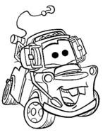 Mater Coloring Pages