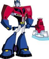 Transformers Animated Optimus Prime