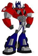 strong Optimus Prime Animated drawing