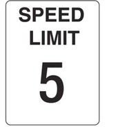 Traffic Vehicle Sign Speed Limit