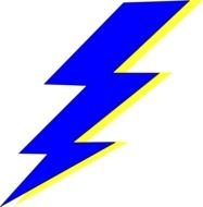 Lightning Bolt Clip Art N127