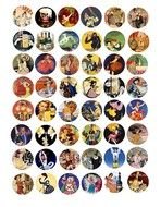 Vintage Clip Art Drinking Alcohol