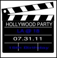Hollywood Theme Clip Art N3