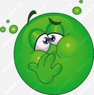 Animated Vomit Emoticon