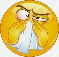 Sneezing Nose Clip Art N5