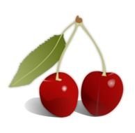 red green Cherry drawing