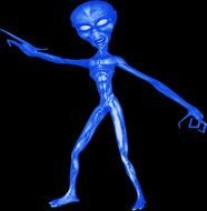 Blue Alien