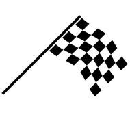 Racing Flag Decals drawing