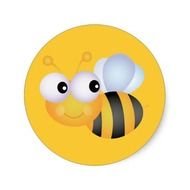 Cute Cartoon Bumble Bees N2