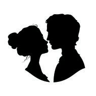 Man And Woman Silhouette Free N2