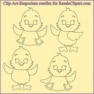 Product Information This Clip Art Collection Includes 4 Large Black