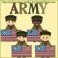 Army Flag Clip Art