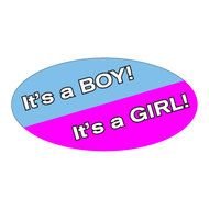 Oval Sticker