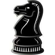 CHESS KNIGHT VECTOR IMAGEeps