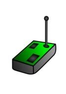 drawn remote control from surveillance cameras