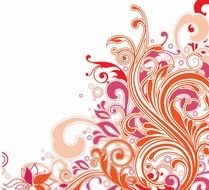 Floral Design Vector Art N3