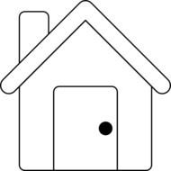 House Outline Clip Art N27
