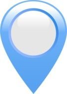 Map Pointer as a graphic illustration