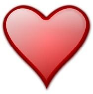 Heart Clip Art With Transparent Background drawing
