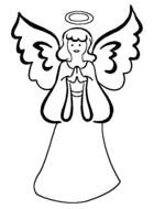 clipart of the Angel