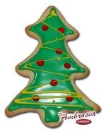 Christmas Tree Cut Out Cookies