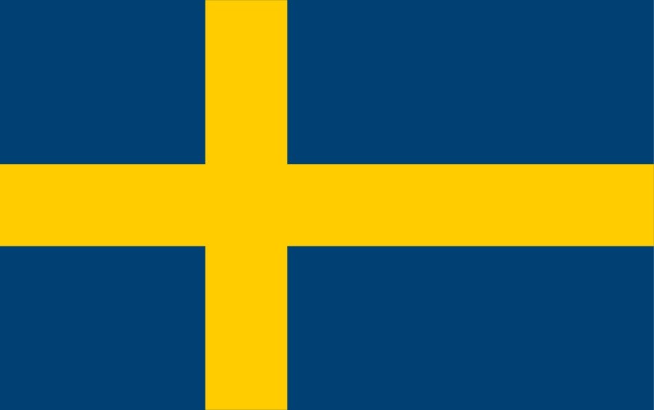 flag of sweden as picture for clipart