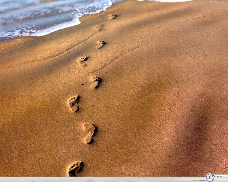 Footprints In The Sand Jesus N3
