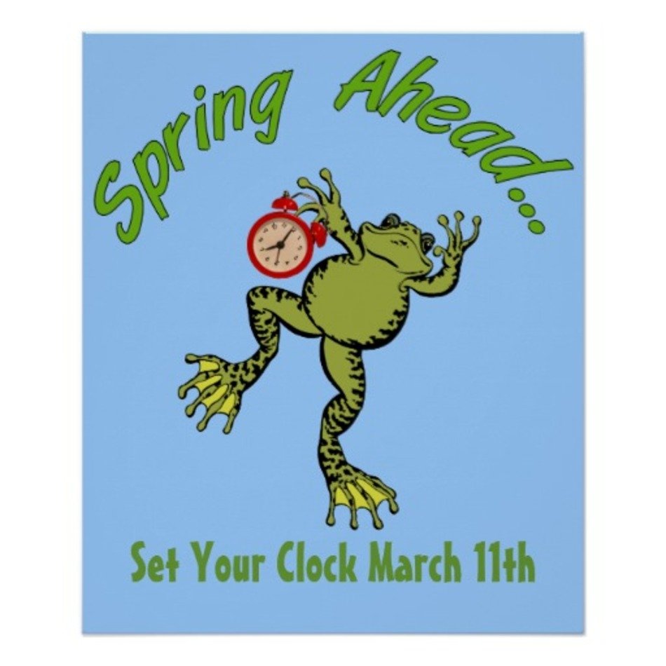 Spring Forward Daylight Savings Time 2015 N5