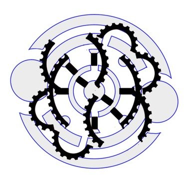 Clock Gears Animation