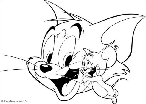 Tom And Jerry Coloring Pages N2