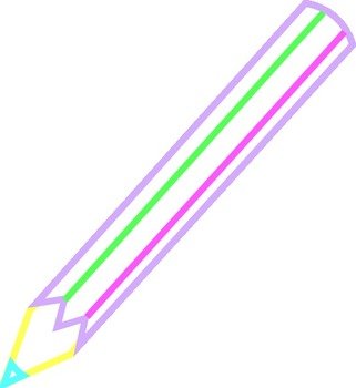 Pencil Outline Clip Art N2