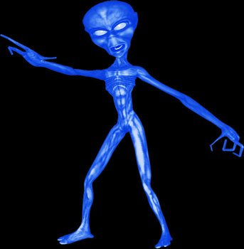 Blue Alien