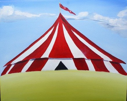 Circus Tent Clip Art N81