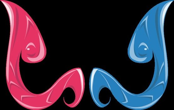 pink and blue Thai Decoration