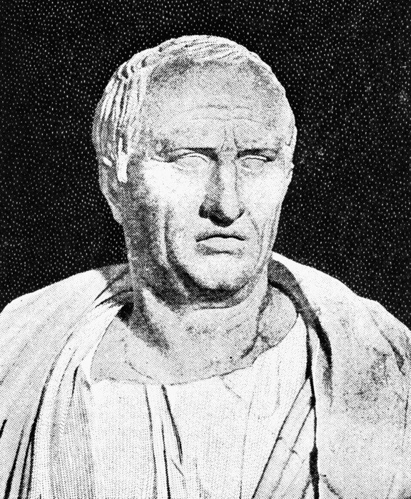Marcus Tullius Cicero as a picture for clipart
