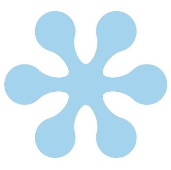 Blue Flower Clip Art N74