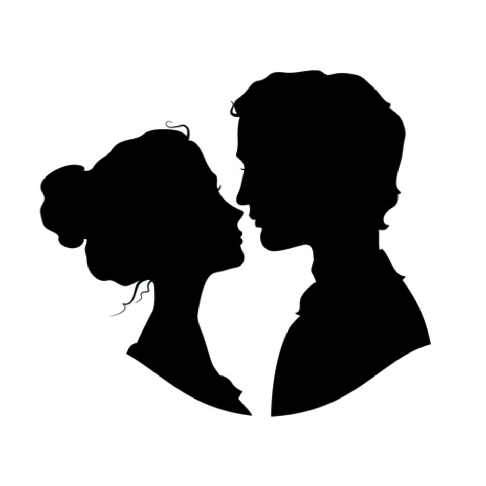 Man And Woman Silhouette Free N2