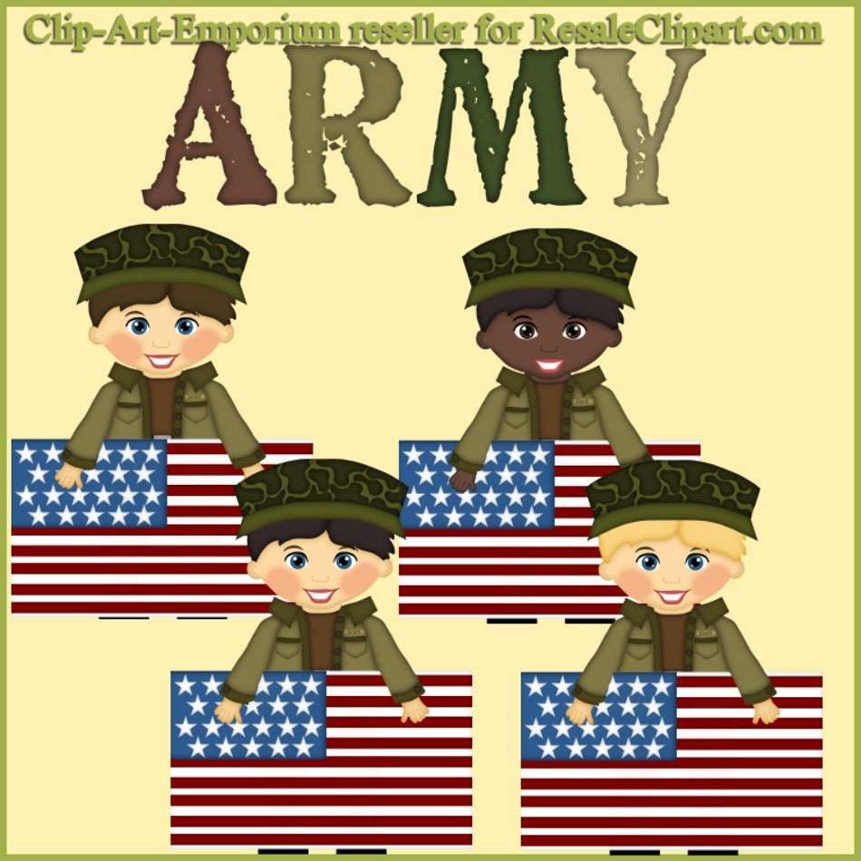 Army Flag Clip Art