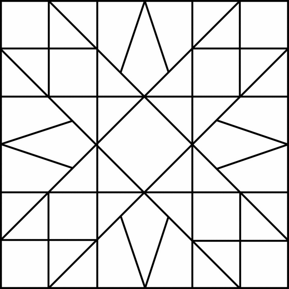 Ä°llustration of Geometric Block Patterns