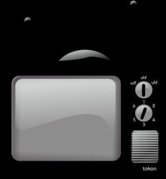 Old TV Clip Art N18