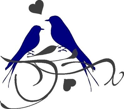 Love Birds Clip Art N85