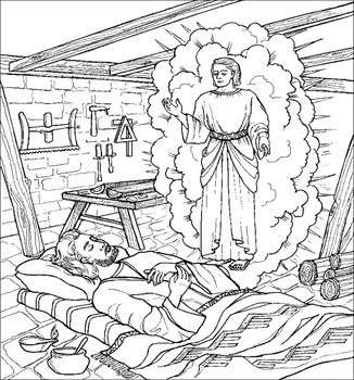 Mary And Joseph Coloring Pages N4