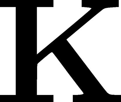 Letter K Clip Art N21
