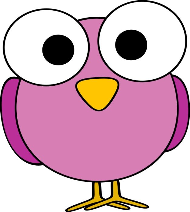 Cartoons Birds With Big Eyes N6